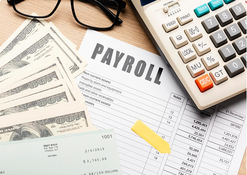 Payroll and calculator